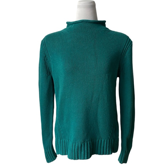 J. Crew Women’s 1988 Rollneck Sweater in Cotton - Picture 2 of 12
